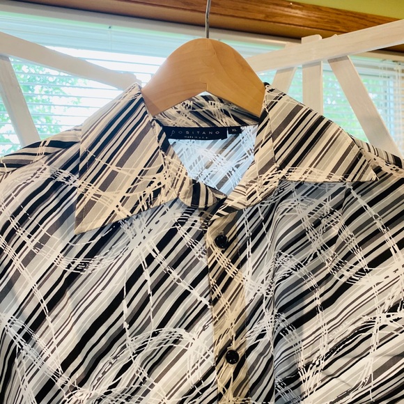 DONATED POSITANO Button up Shirt - Picture 3 of 5
